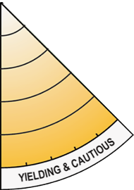 yielding-cautious